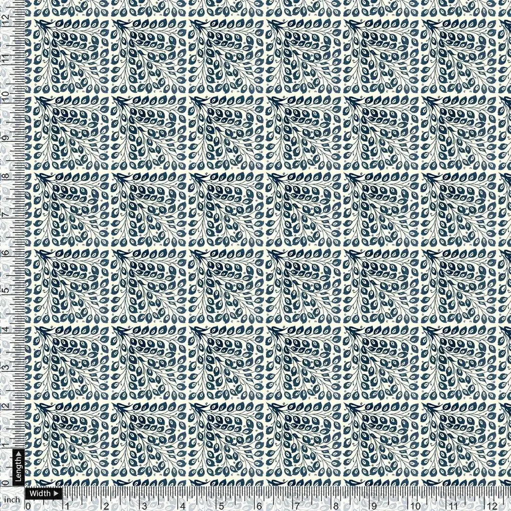 Morpich Block Digital Printed Fabric - Image 4