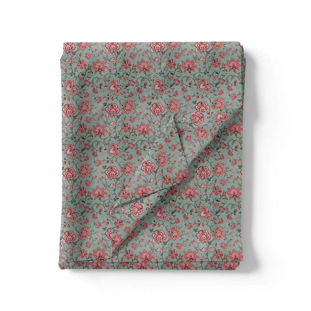Mossy Bench Liberty Weightless Printed Fabric - Image 3