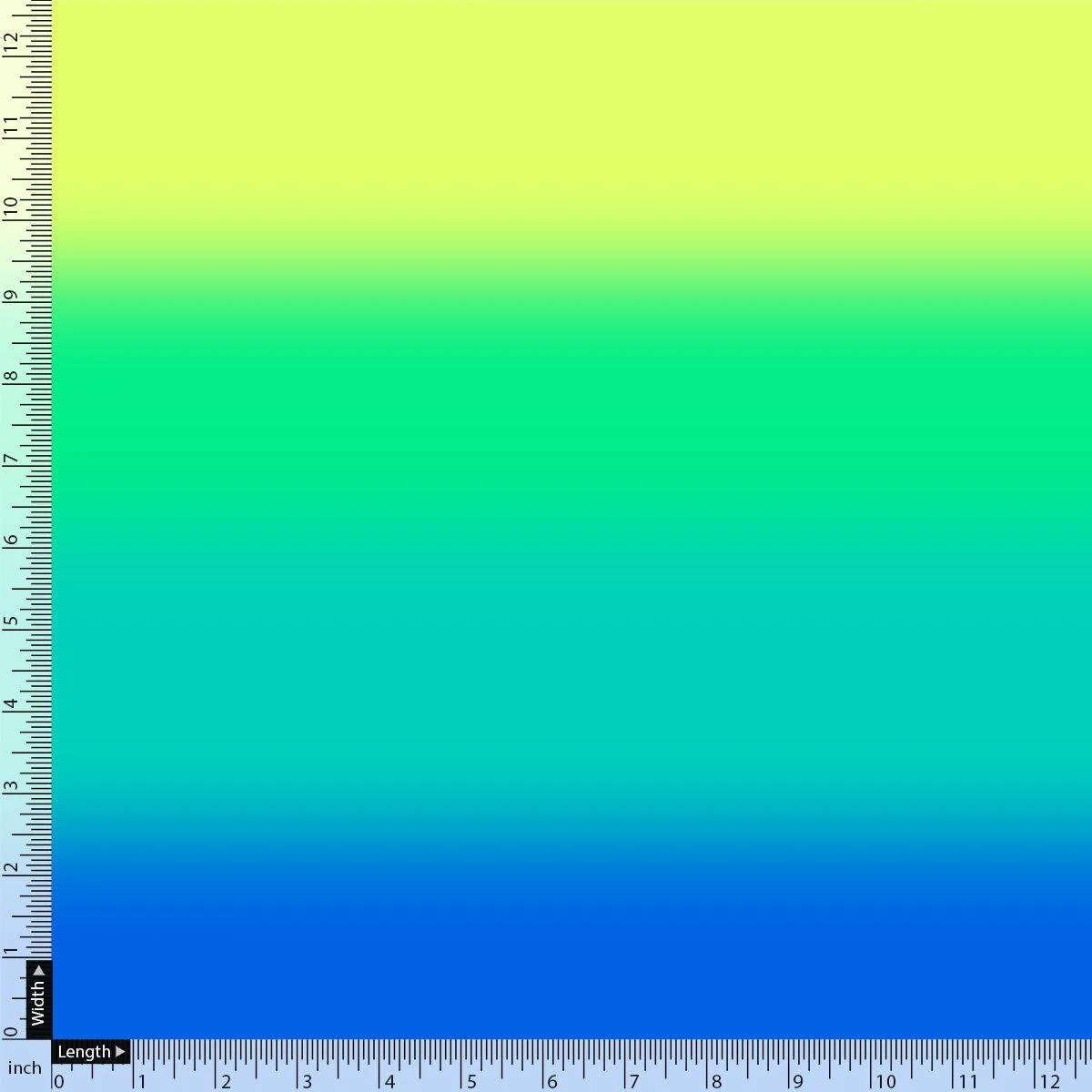 Multi Gradients Cool Pattern Digital Printed Fabric - Image 4