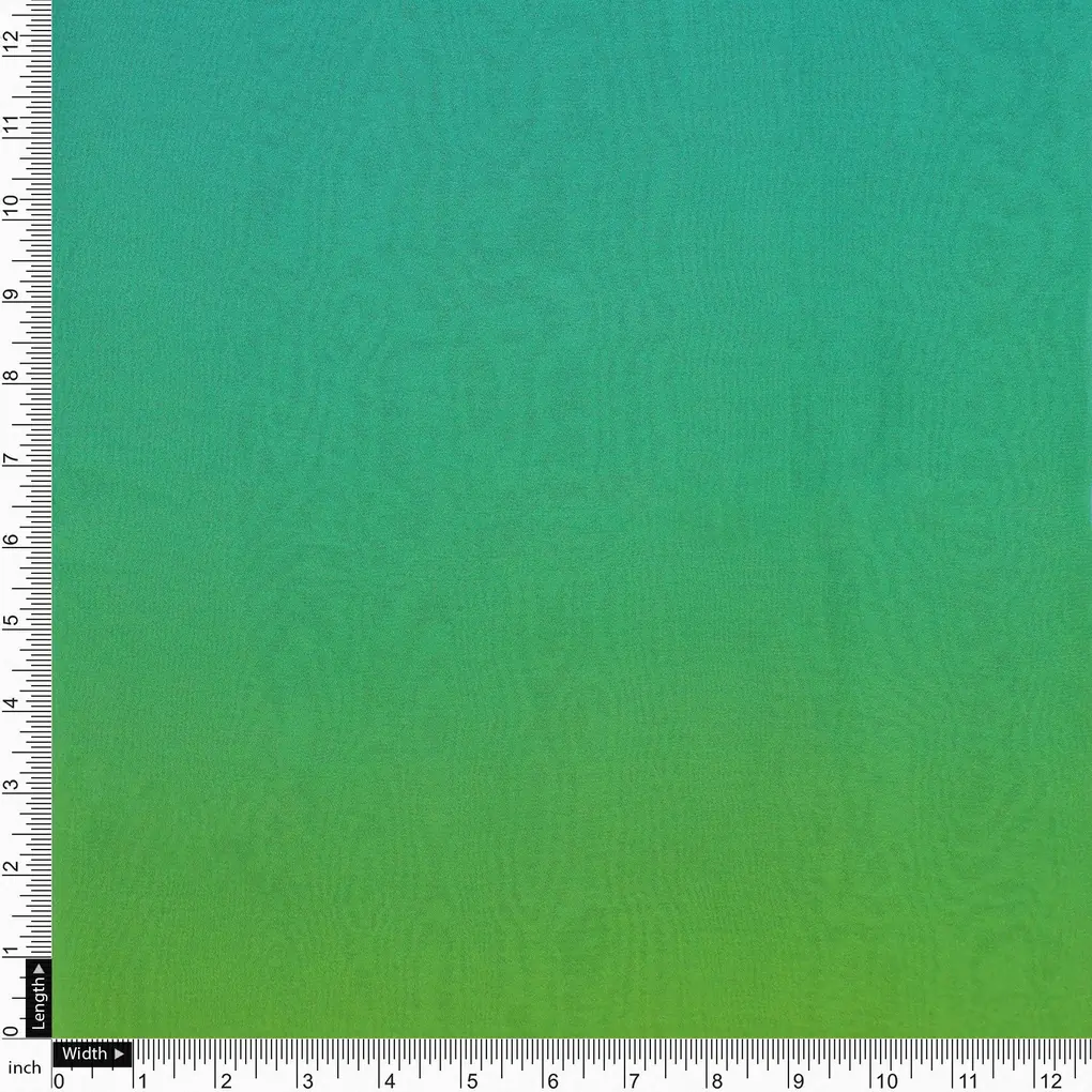 Multi Gradients Cool Pattern Digital Printed Fabric - Pure Georgette - Image 4