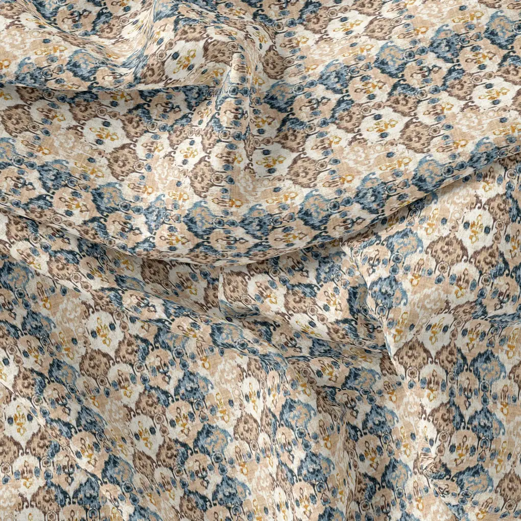 Old And Vintage Creative Digital Printed Fabric - Rayon - Image 3