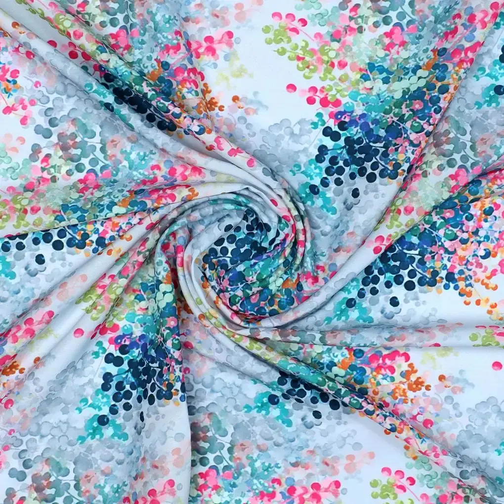 Painted Barries Digital Printed Fabric - Image 3