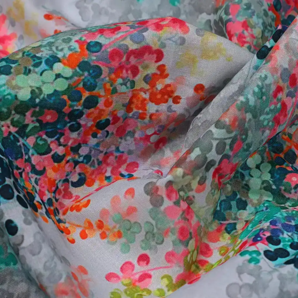 Painted Barries Digital Printed Fabric - Image 3