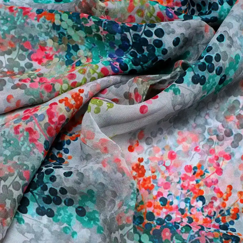 Painted Barries Digital Printed Fabric - Image 3