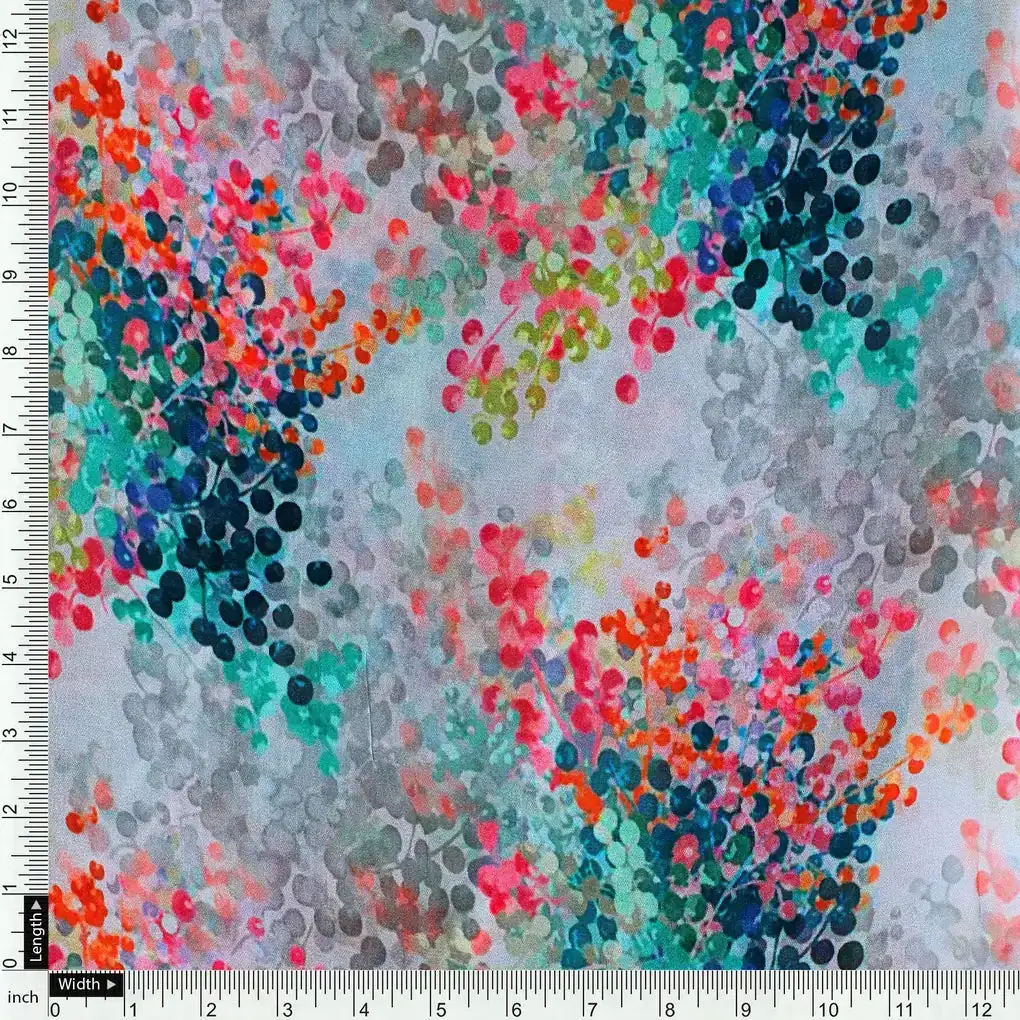 Painted Barries Digital Printed Fabric - Image 4