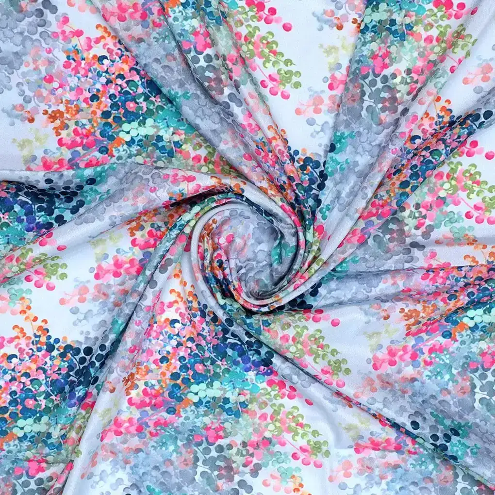 Painted Barries Digital Printed Fabric - Image 3