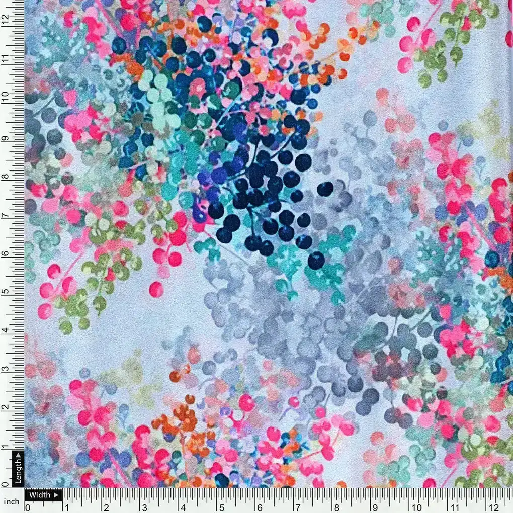 Painted Barries Digital Printed Fabric - Image 4