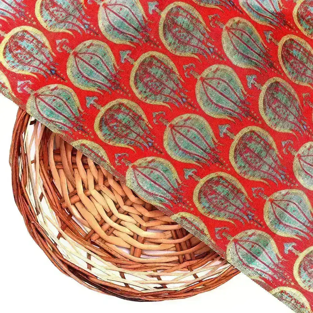 Palmette Type Designed Digital Printed Fabrics - Image 2