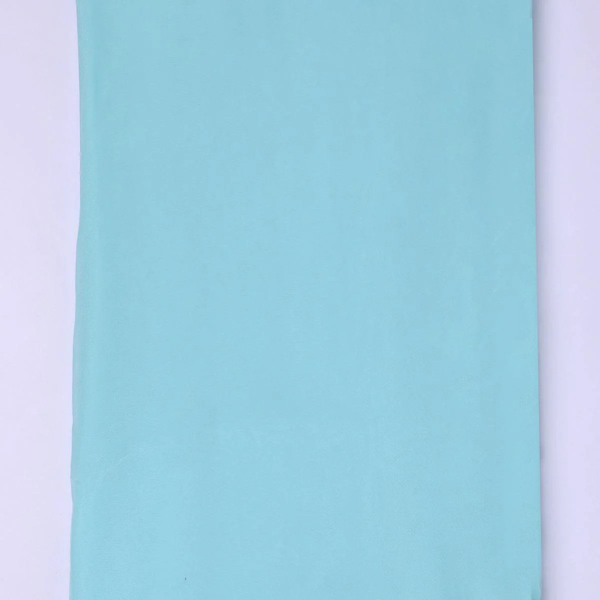 Pastel Blue Colour Pure Organza Plain Dyed Fabric - Image 4