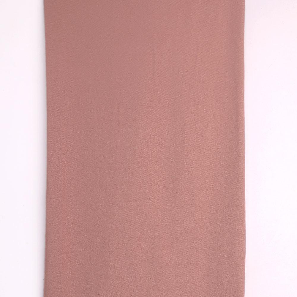 Peach Plain American Crepe Solid Fabric - Image 4