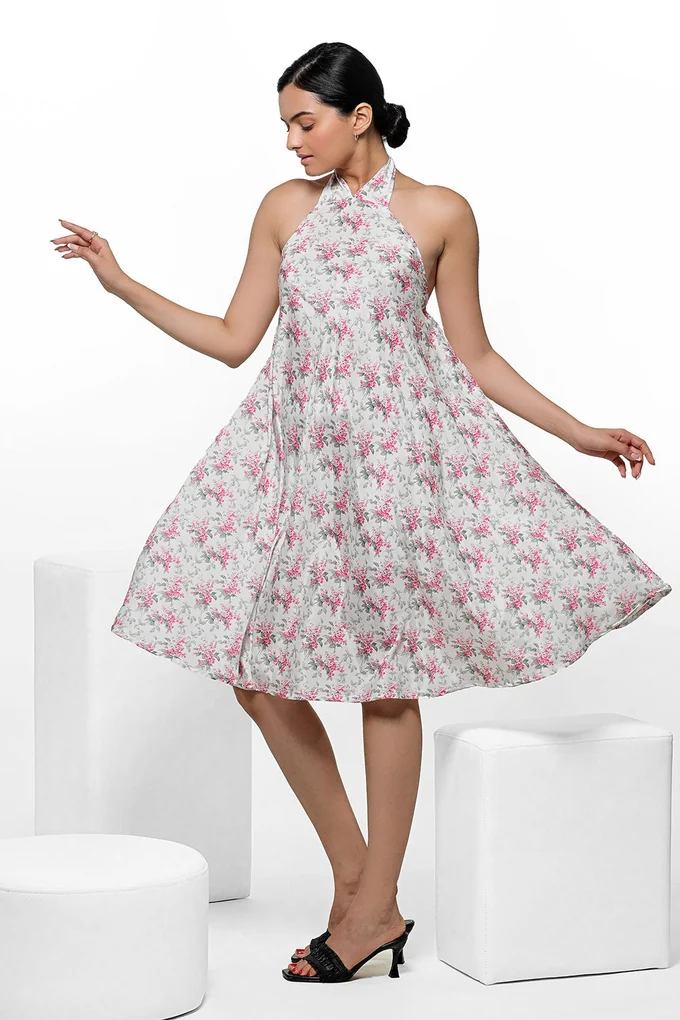 Pearl White Daffodil Dress - Image 2