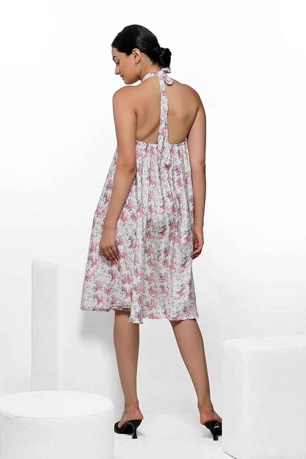 Pearl White Daffodil Dress - Image 4