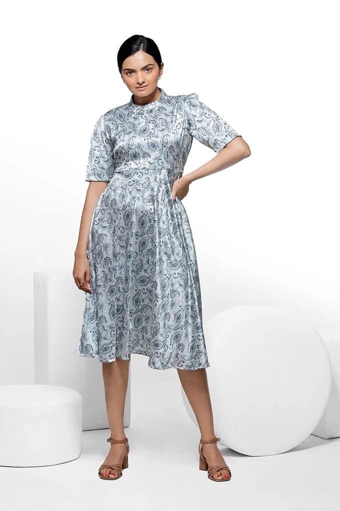 Pearl White Motif Dress - Image 4
