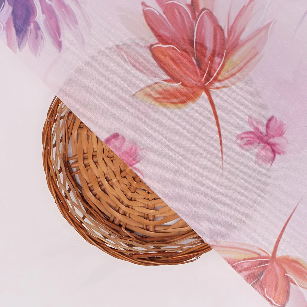 Pink Floral Fabric - Image 3