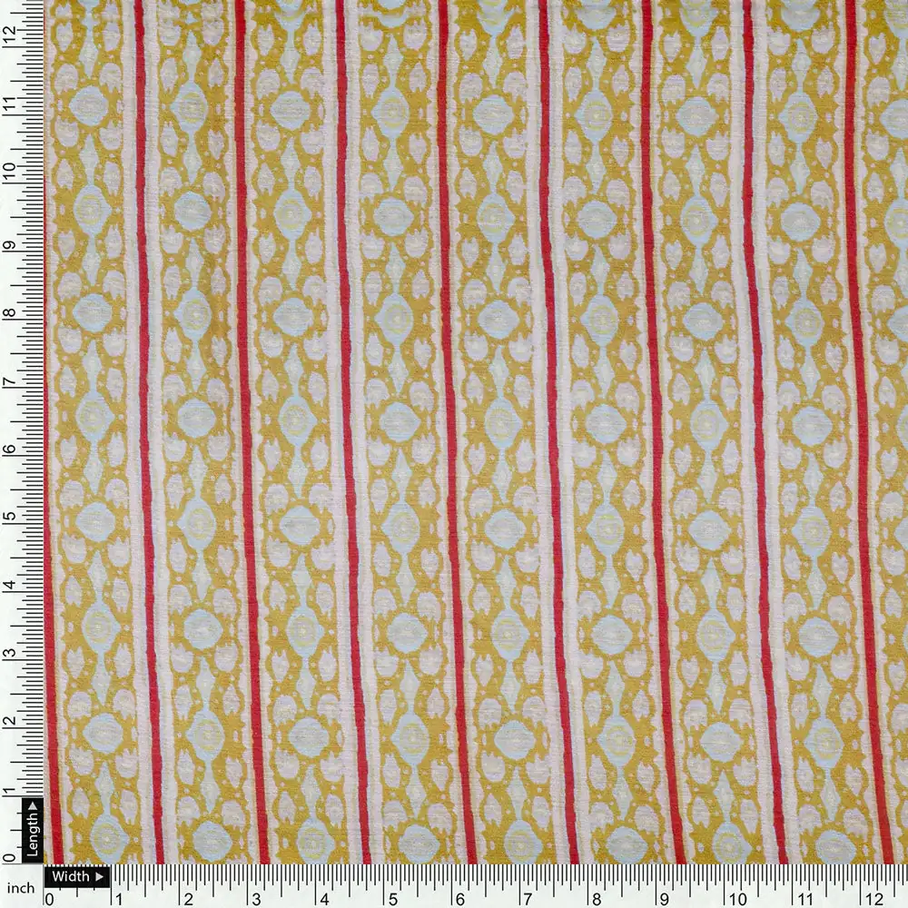 Pink Mul Cotton Printed Unstitched Fabric Set (5 Meter Set) - Image 6