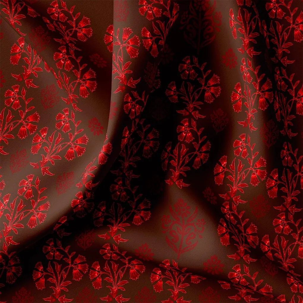 Radish Flower Series Digital Printed Fabric - Image 2