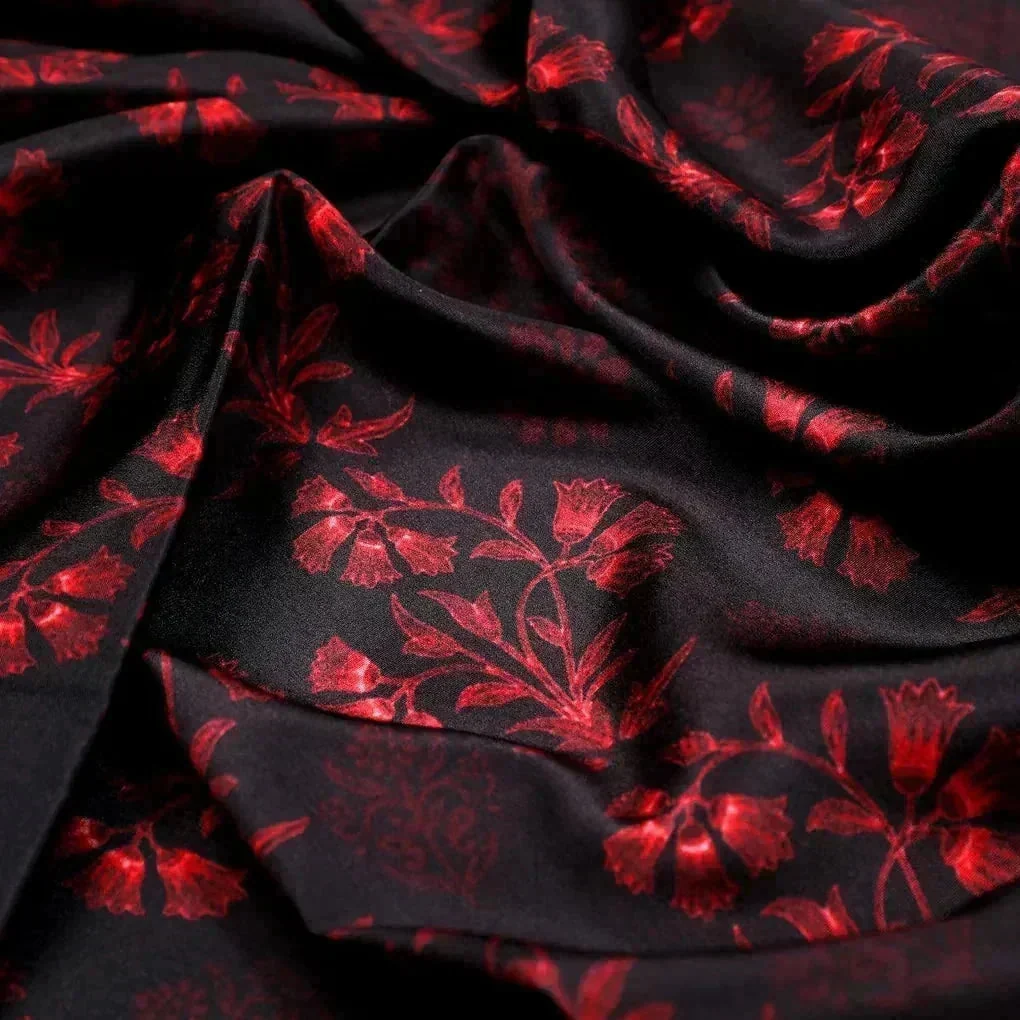 Radish Flower Series Digital Printed Fabric - Image 3