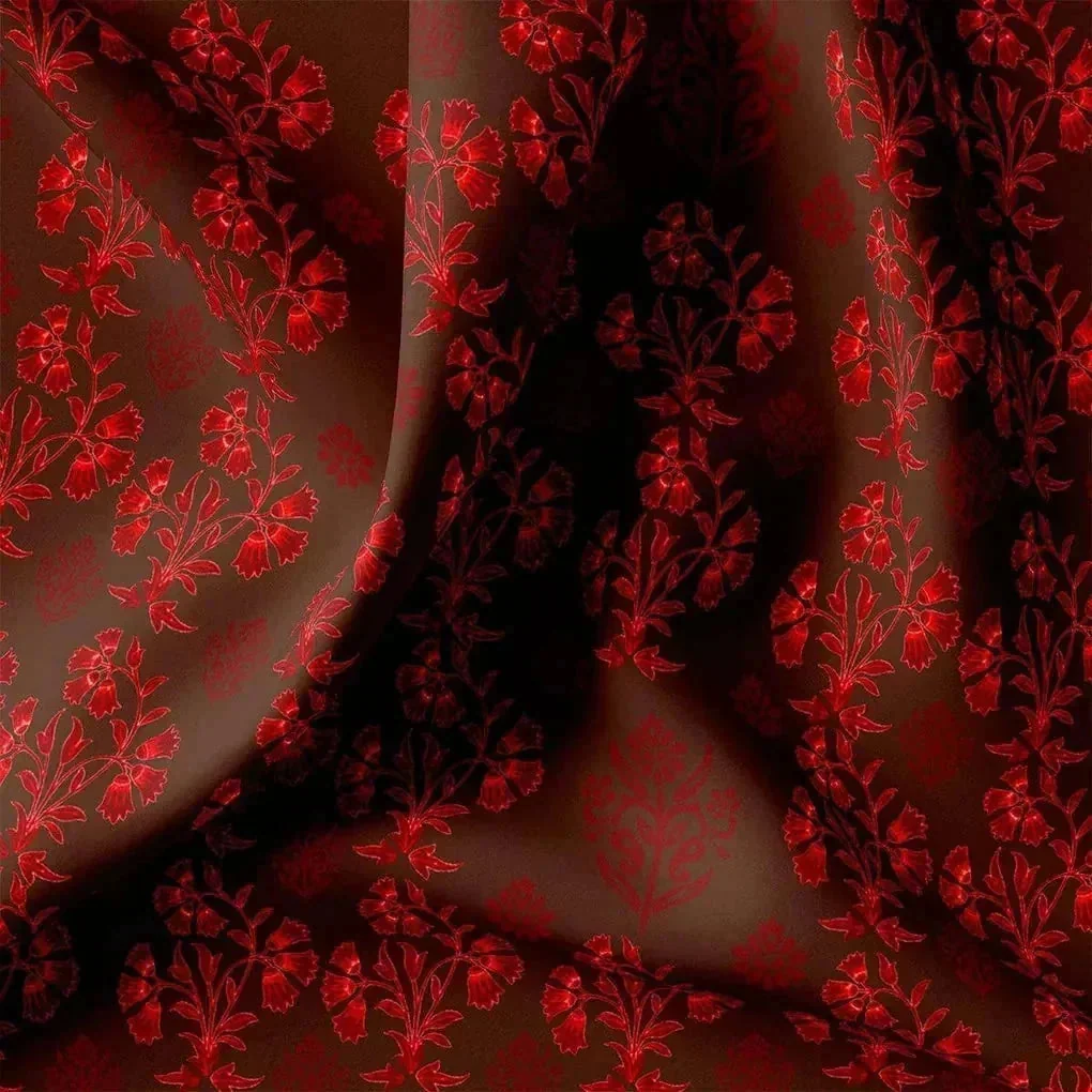 Radish Flower Series Digital Printed Fabric - Image 3