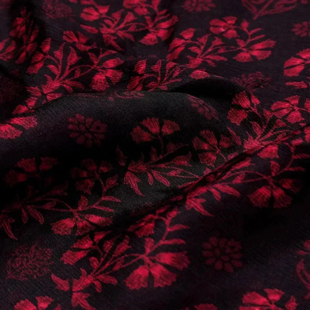 Radish Flower Series Digital Printed Fabric - Image 3
