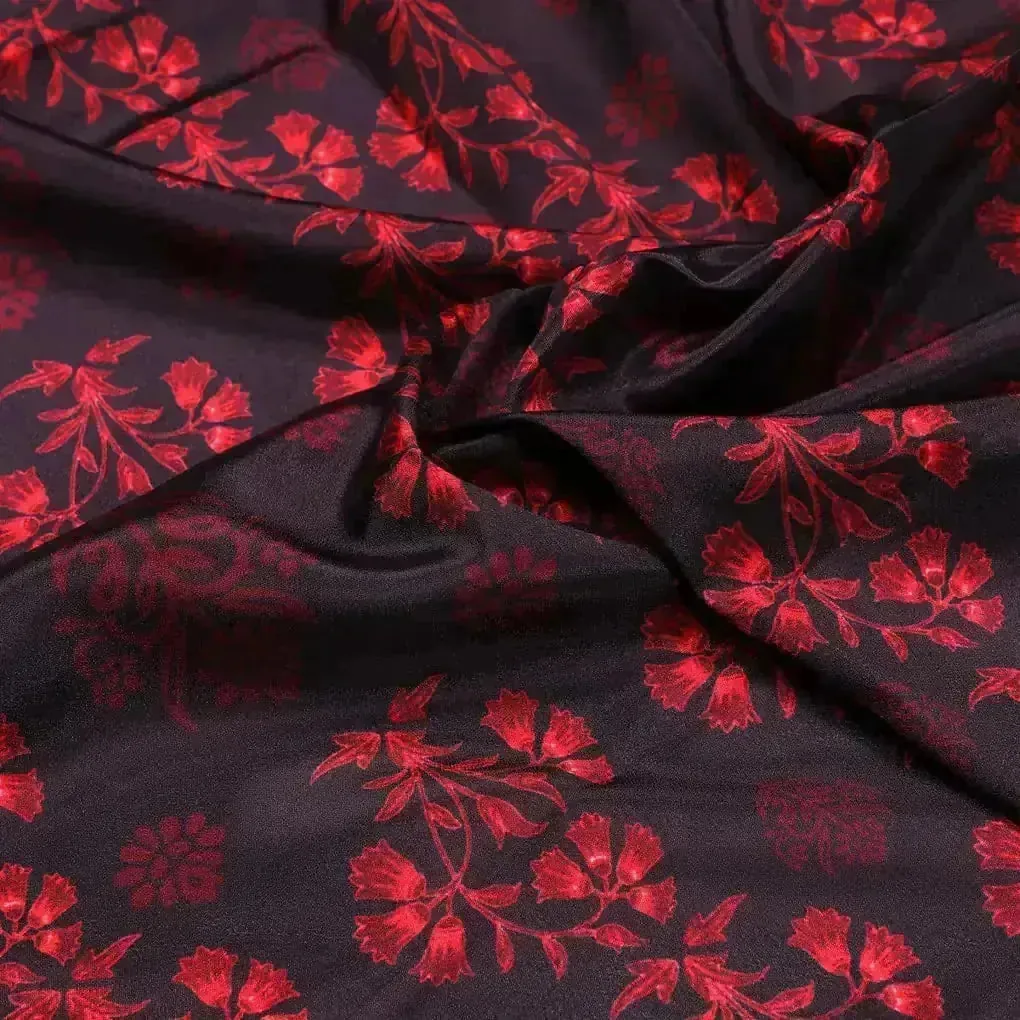Radish Flower Series Digital Printed Fabric - Image 3