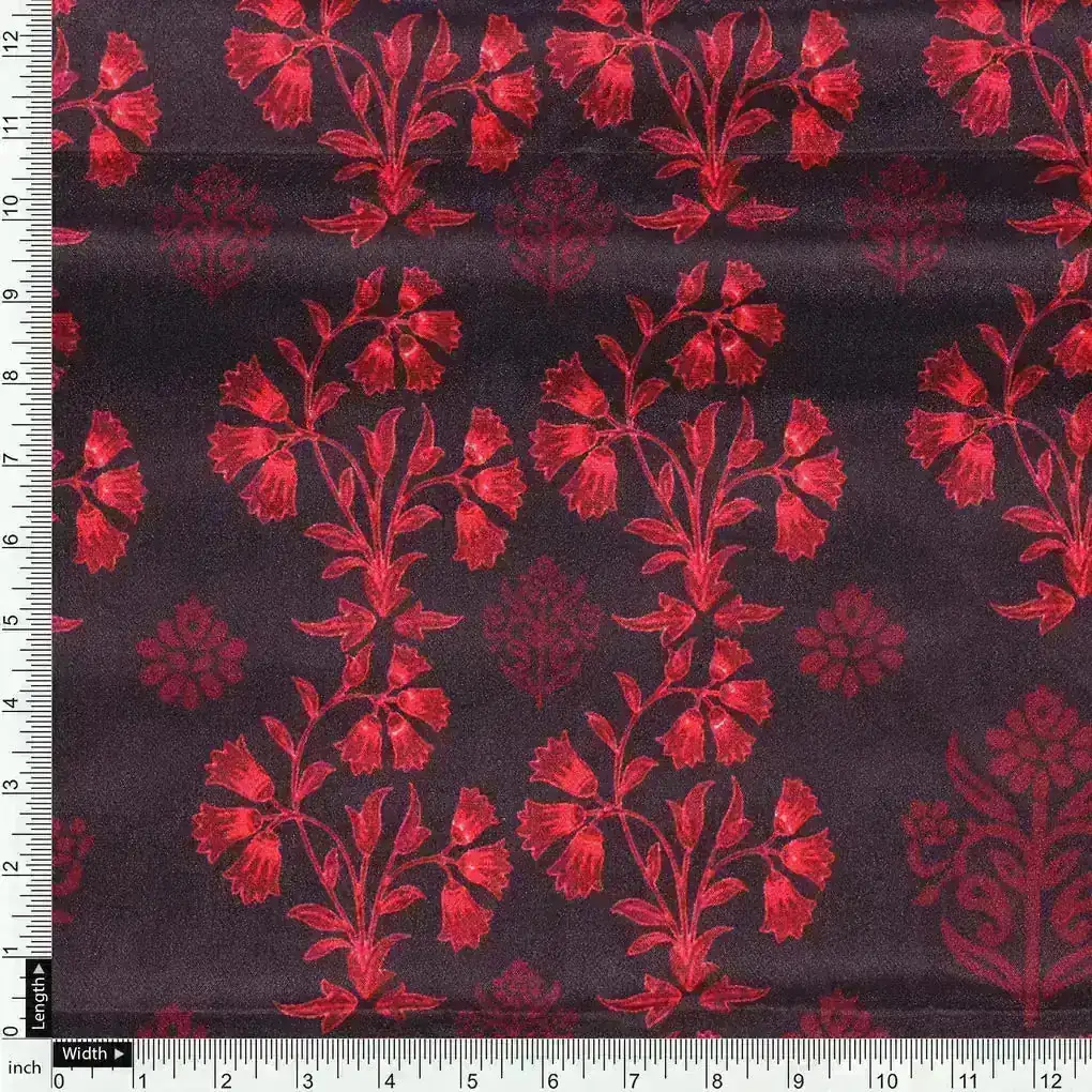Radish Flower Series Digital Printed Fabric - Image 4