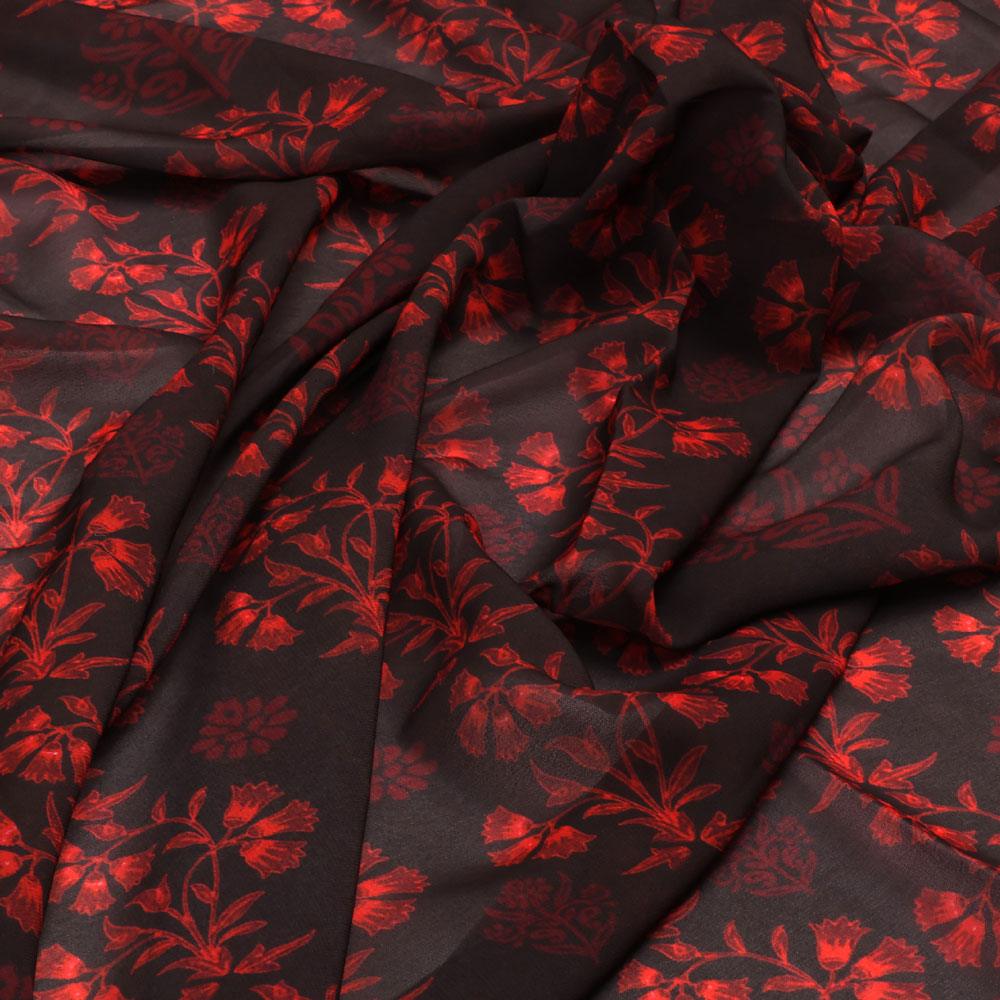 Radish Flower Series Digital Printed Fabric - Image 3