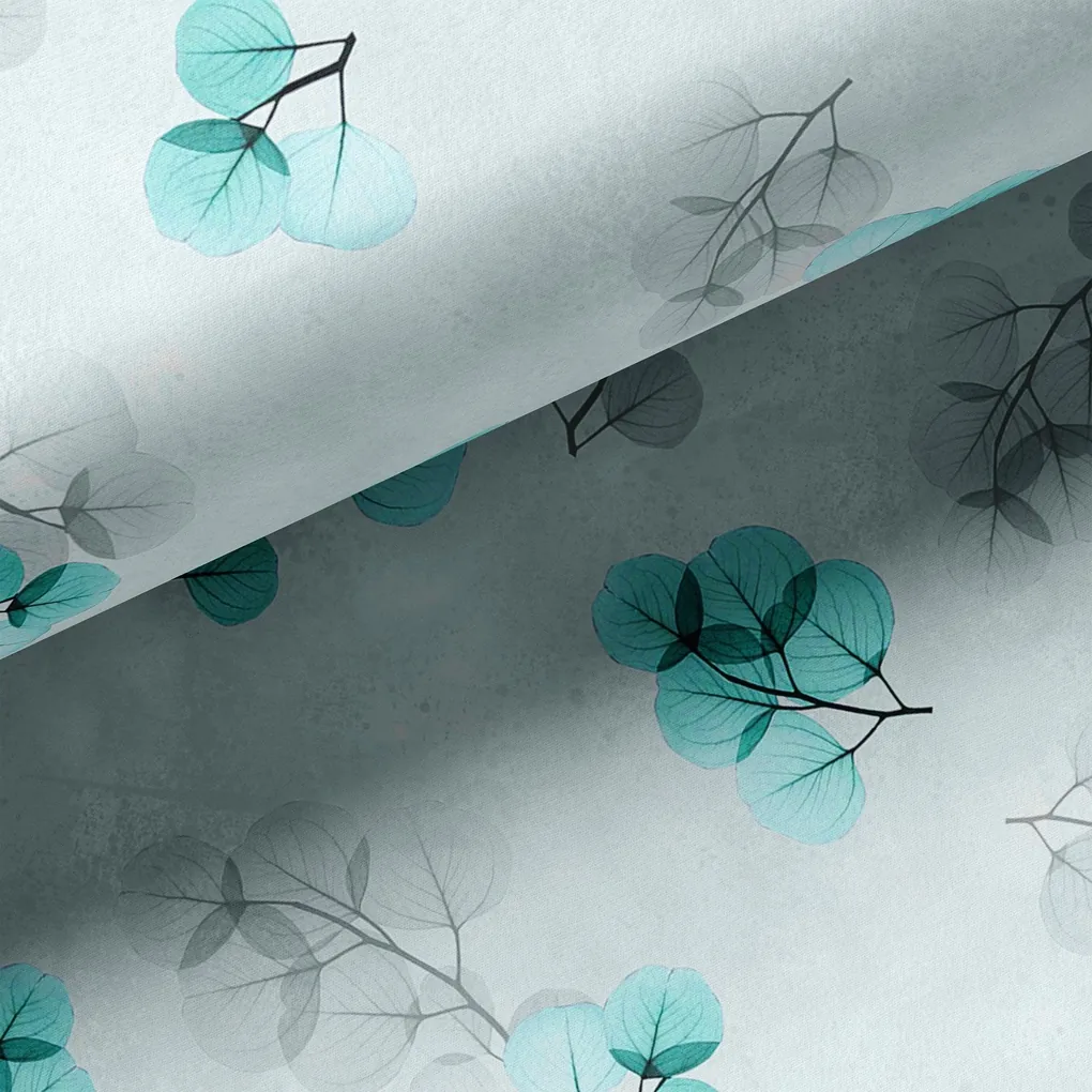 Rama Color Leaves Digital Printed Fabric - Pure Cotton - Image 3