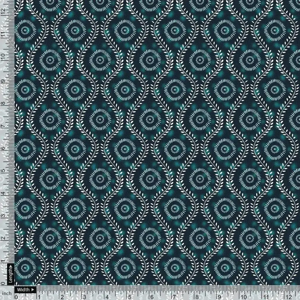 Rama Ogee Digital Printed Fabric - Image 4