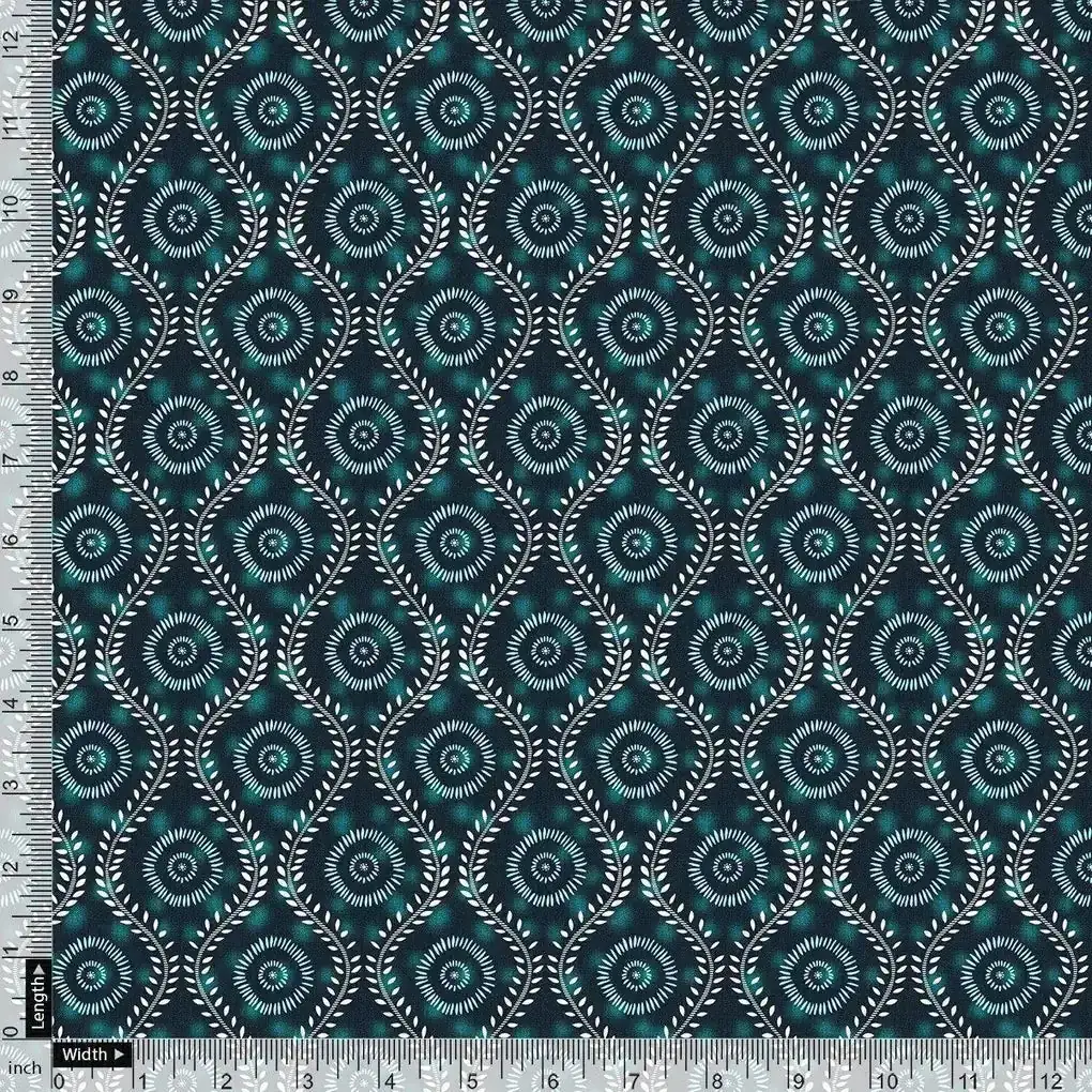 Rama Ogee Digital Printed Fabric - Image 4