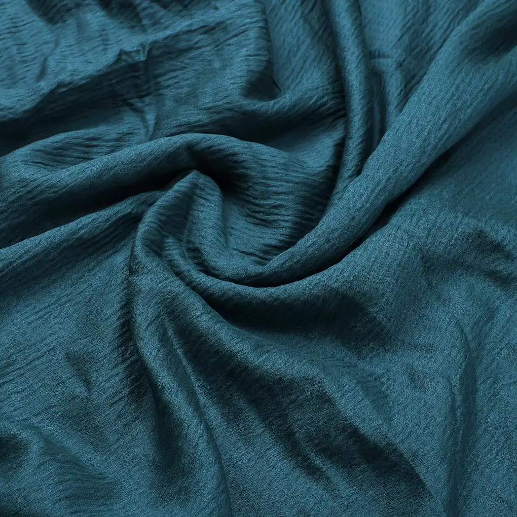 Dark Rama Colour Self Patterned Dyed Fabric - Image 3