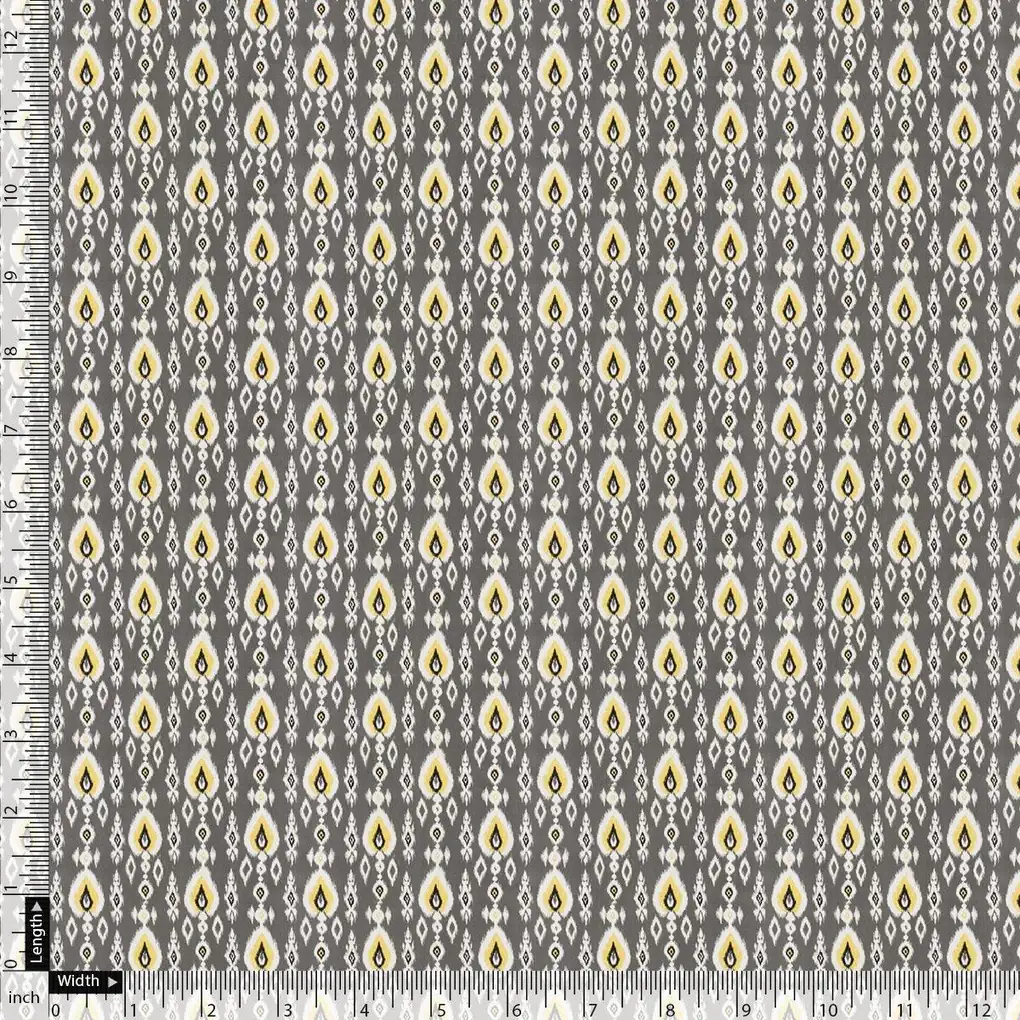Retro Drop Effects Seamless Digital Printed Fabric - Image 4
