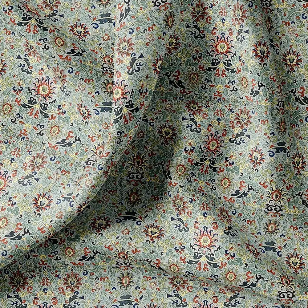 Rich Decorative Flower Digital Printed Fabric - Image 2