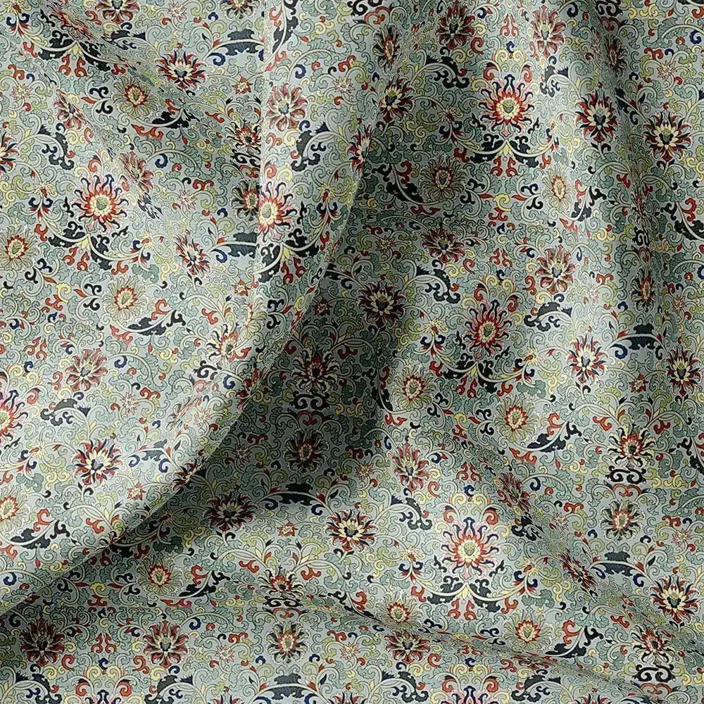 Rich Decorative Flower Digital Printed Fabric - Image 3