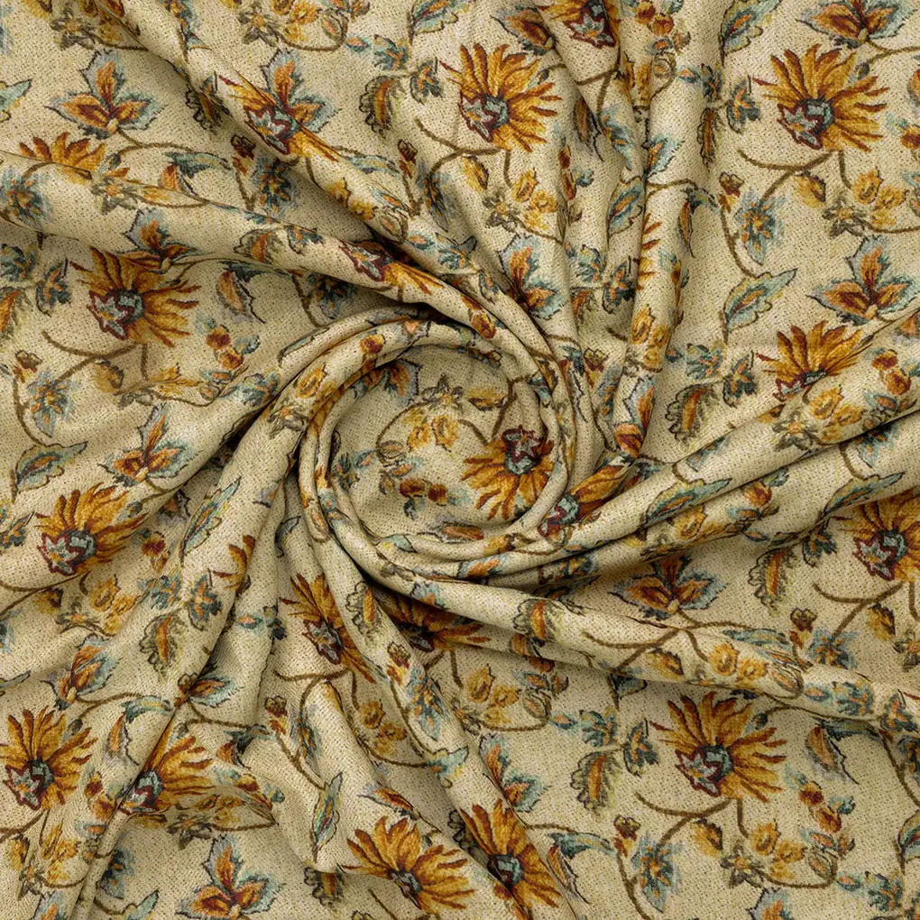 Sandstone Western Pashmina Printed Fabric - Image 2