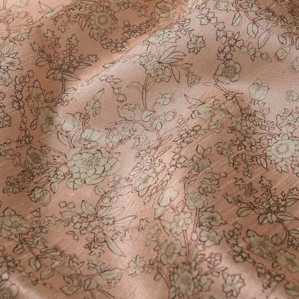 Scroll Design Digital Printed Fabric - Image 3