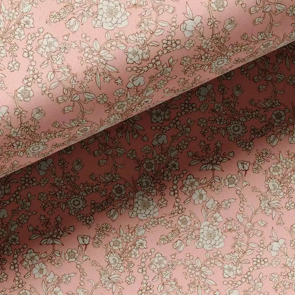 Scroll Design Digital Printed Fabric - Image 3
