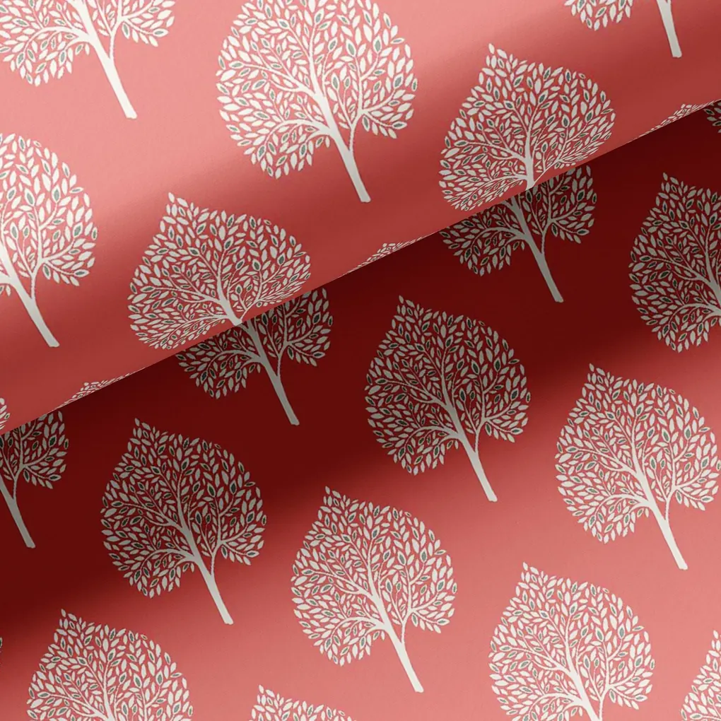 Seamless Leaves Design Printed Fabric - Image 2