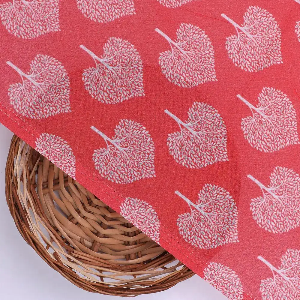 Seamless Leaves Design Printed Fabric - Image 3