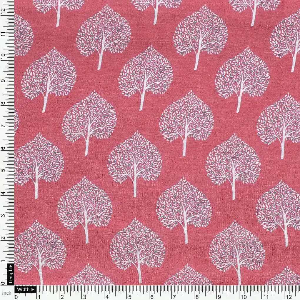 Seamless Leaves Design Printed Fabric - Image 4