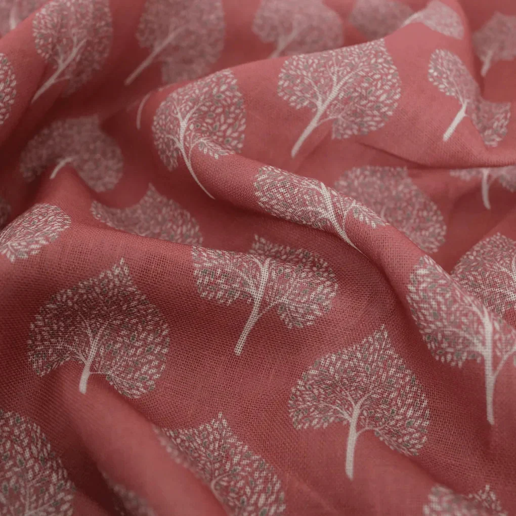 Simply Mimi Leaves Pattern Digital Printed Fabric - Linen - Image 3