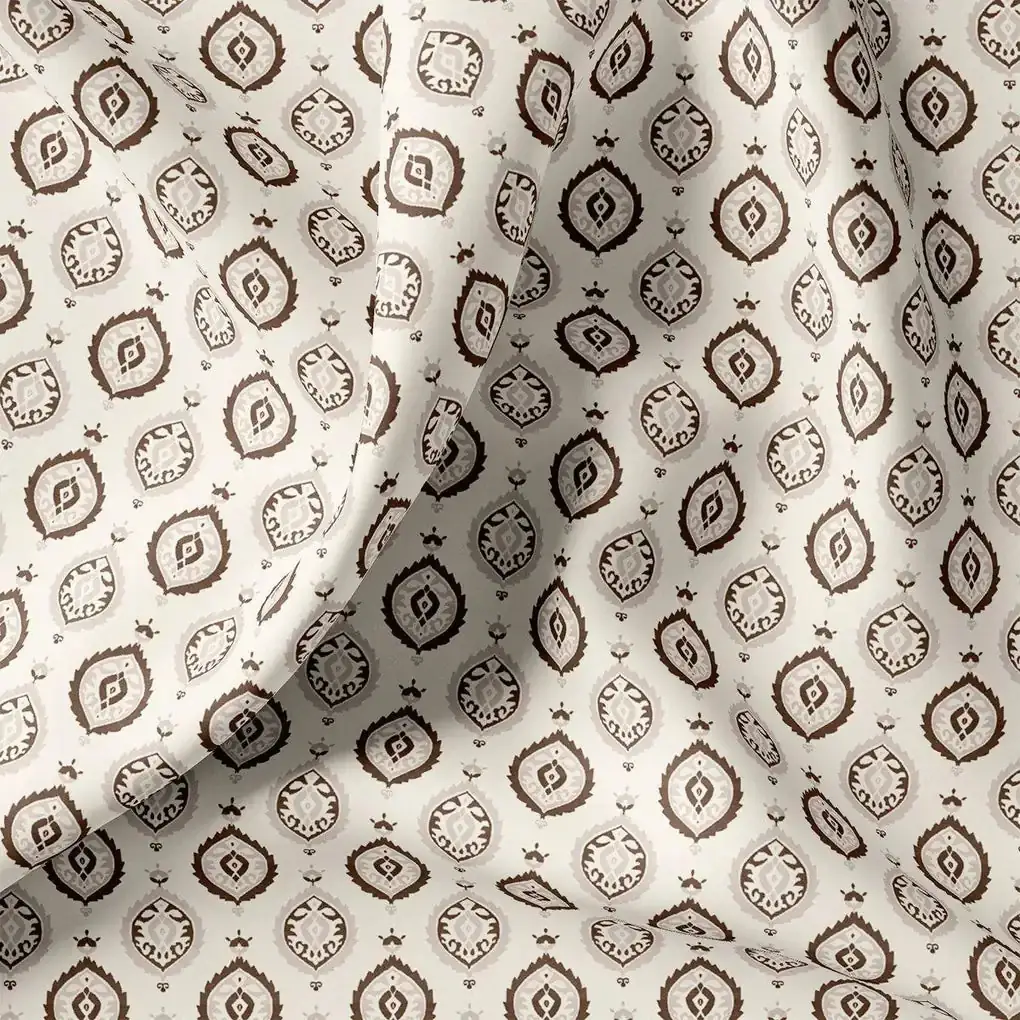 Small Abstract Motif Digital Printed Fabric - Image 3
