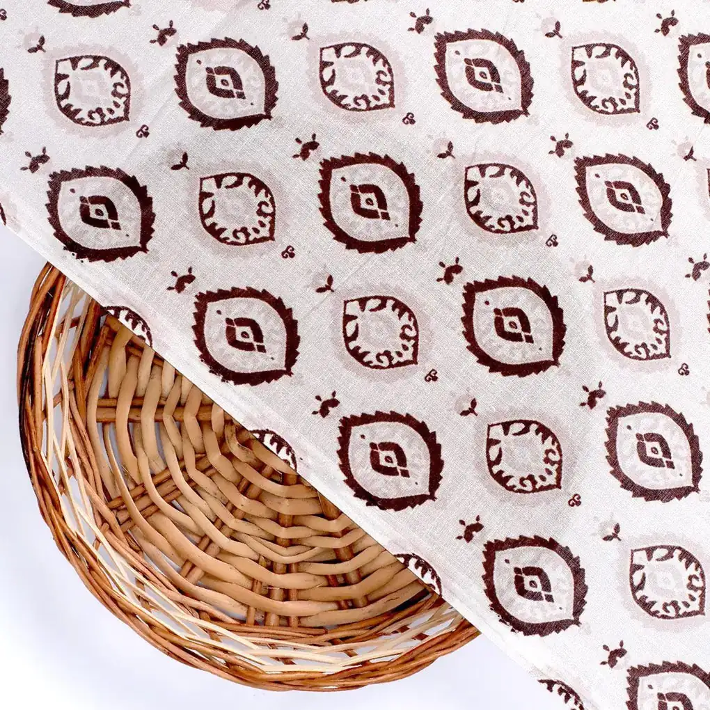 Small Abstract Motif Digital Printed Fabric - Image 2