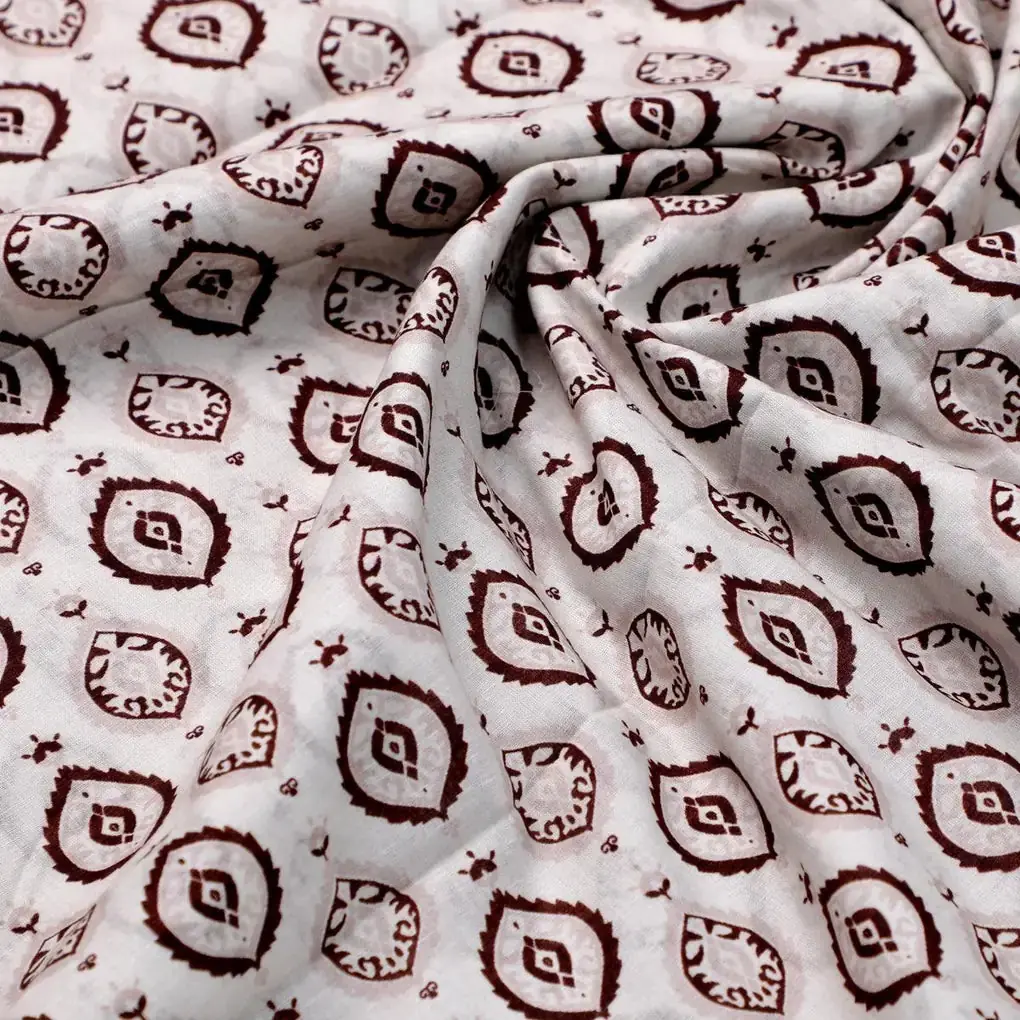 Small Abstract Motif Digital Printed Fabric - Image 3