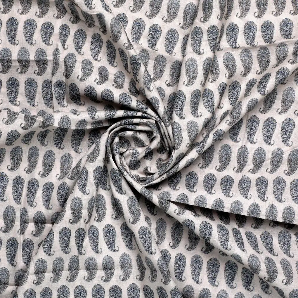 Small Mango Inside Tiny Design Look Digital Printed Fabric - Pure Cotton - Image 3