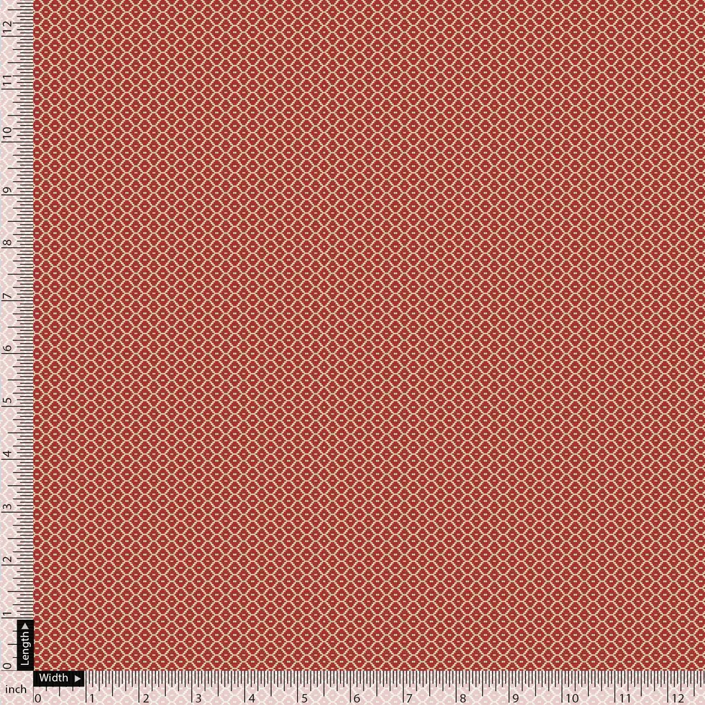 Summer Season Tiny Moroccan Digital Printed Fabric - Image 4