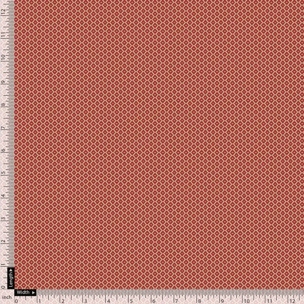 Summer Season Tiny Moroccan Digital Printed Fabric - Pure Cotton - Image 5