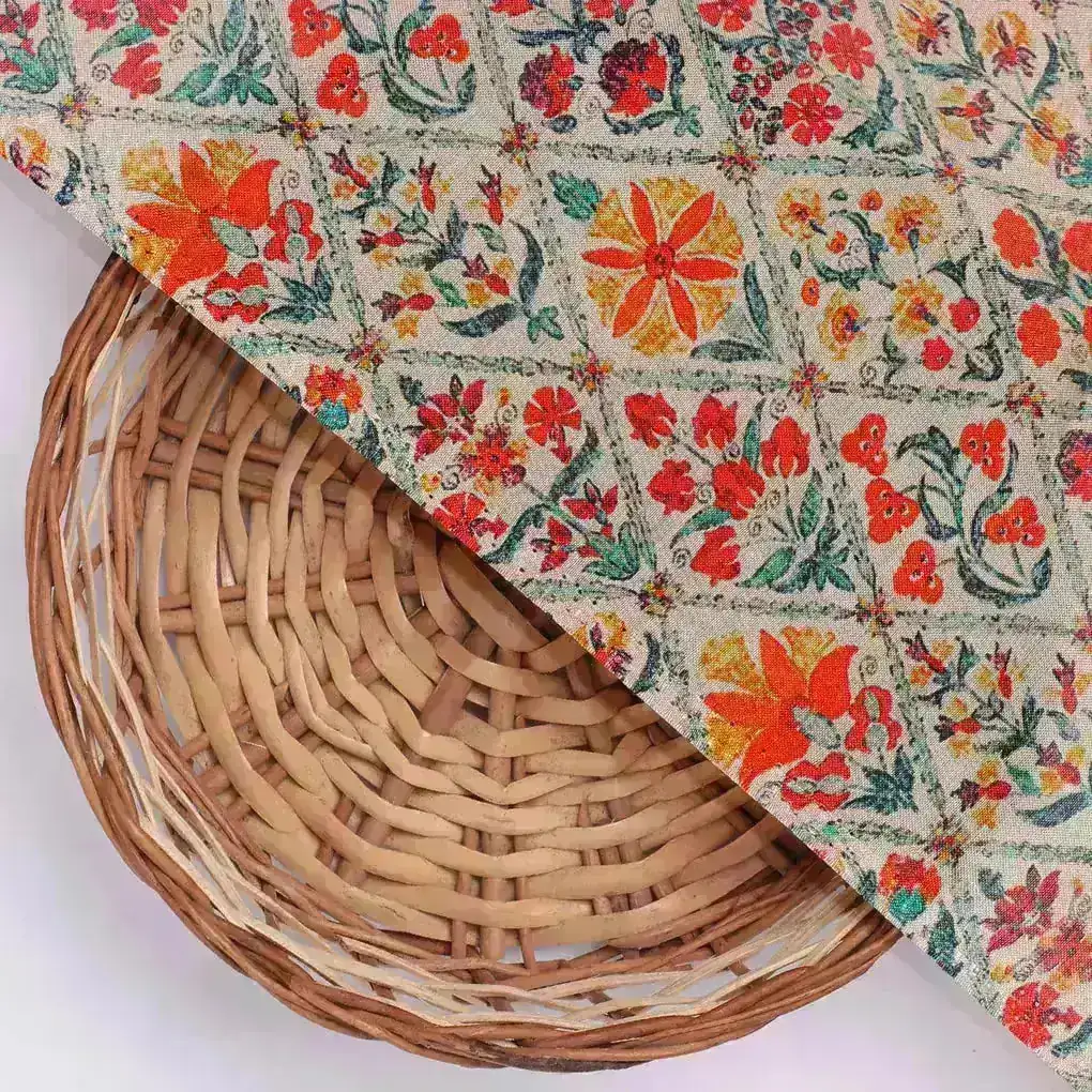 Suzani Designed Digital Printed Fabrics - Image 3