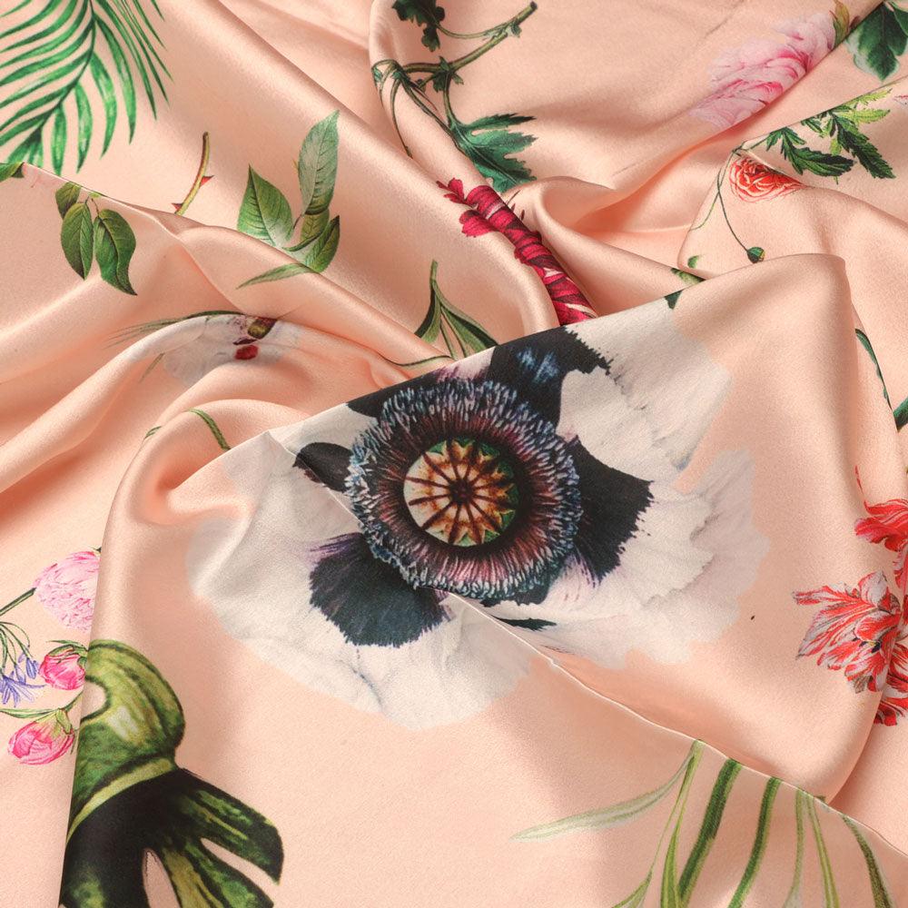 Tropical Flowers Digital Printed Fabric - Image 3