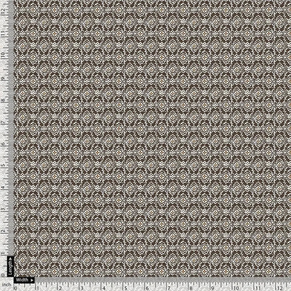 Unique Seamless Repeat With Kabul Colour Digital Printed Fabric - Pure Georgette - Image 4