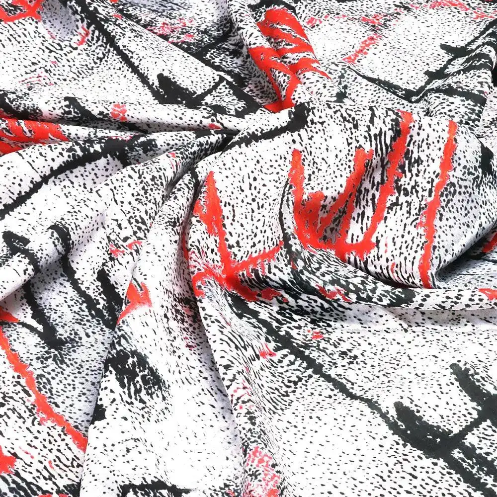 Vintage Art Of Wall Digital Printed Fabric - Poly Muslin - Image 3